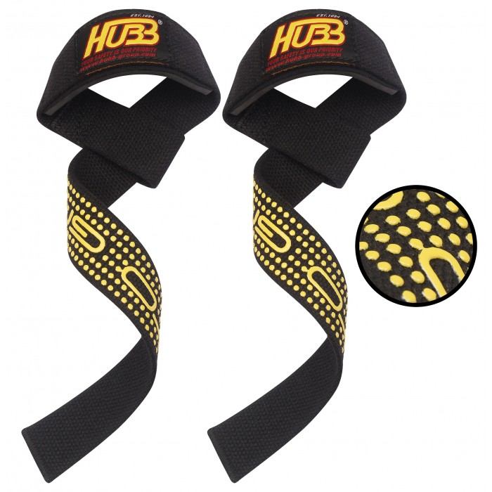 Weight Lifting Bar Straps Wrist Support Pro-Grip